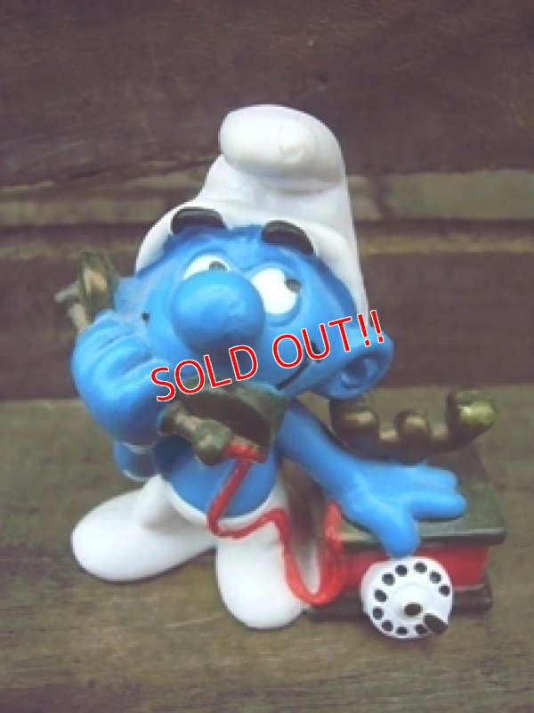 画像1: ct-120203-20 Smurf / PVC "Telephone" #20062