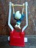 画像3: ct-130305-31 Smurf / Helm 80's Trapeze toy (3)