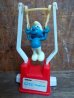 画像1: ct-130305-31 Smurf / Helm 80's Trapeze toy (1)