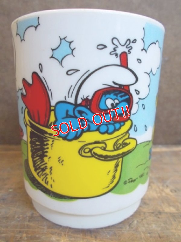 画像3: ct-121201-08 Smurf / 80's Plastic mug