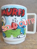 ct-121201-08 Smurf / 80's Plastic mug