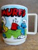 画像1: ct-121201-08 Smurf / 80's Plastic mug (1)
