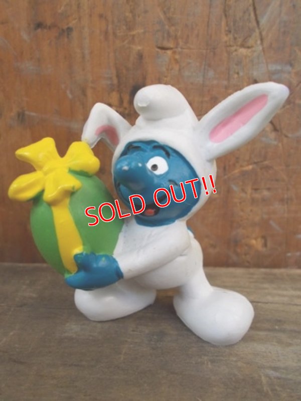 画像1: ct-130305-48 Smurf / PVC "Easter Bunny" #20496