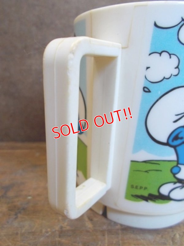 画像5: ct-121201-08 Smurf / 80's Plastic mug