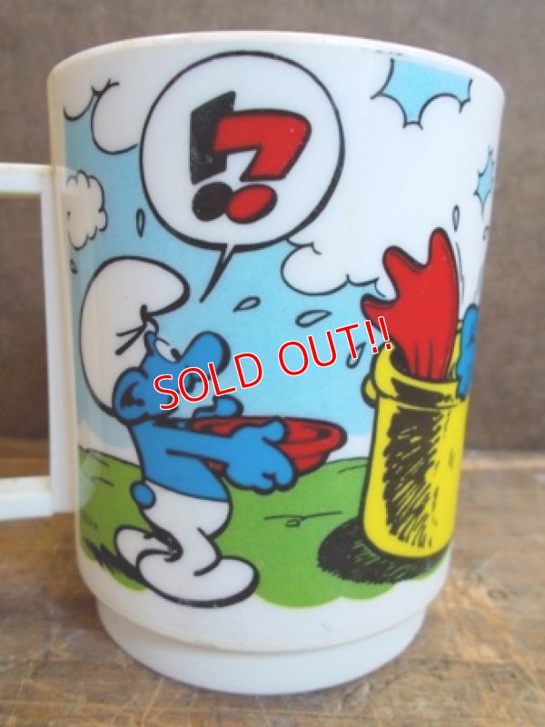 画像4: ct-121201-08 Smurf / 80's Plastic mug
