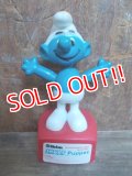 ct-130305-30 Smurf / Helm 80's Push puppet