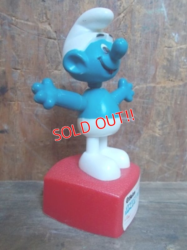 画像2: ct-130305-30 Smurf / Helm 80's Push puppet