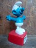 画像2: ct-130305-30 Smurf / Helm 80's Push puppet (2)