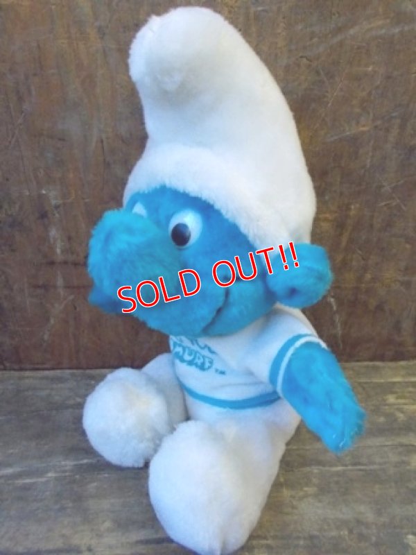 画像1: ct-130129-06 Smurf / 80's Plush doll "Hug Your Smurf"