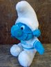 画像1: ct-130129-06 Smurf / 80's Plush doll "Hug Your Smurf" (1)