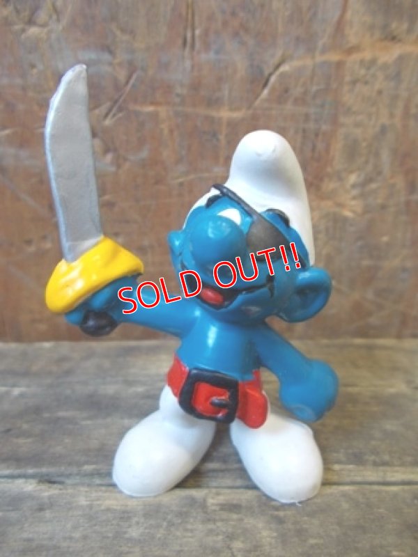 画像1: ct-130205-49 Smurf / PVC "Pirate" #20104