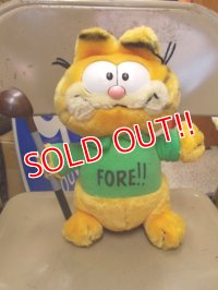 ct-130319-27 Garfiled / R.DAKIN 80's Plush doll "Golf"