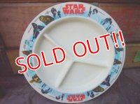 ct-110406-05 STAR WARS / 1977 3 compartment plate