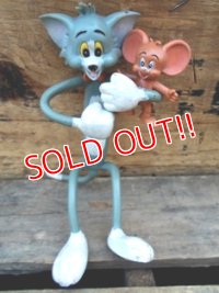 ct-120402-26 Tom & Jerry / Masudaya 70's Bendable toy