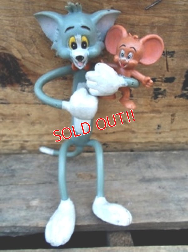 画像1: ct-120402-26 Tom & Jerry / Masudaya 70's Bendable toy