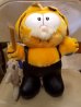 画像1: ct-130319-26 Garfiled / R.DAKIN 80's Plush doll "Fishing" (1)