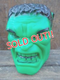 ct-130108-07 Incredible Hulk / 2003 Halloween candy bucket container