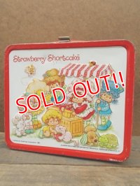 ct-121107-04 Strawberry Shortcake / Araddin 80's Metal Lunchbox