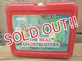ct-120717-06 The Real Gohst Busters / 80's Plastic Lunchbox & Thermos