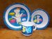 画像1: ct-121010-48 Pillsbury / Poppin Fresh 2000 Plastic Plate,Bowl & Mug (1)