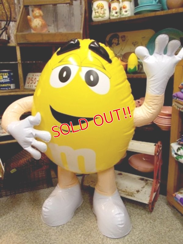 画像1: ct-120509-03 m&m's / 90's Yellow Inflatable