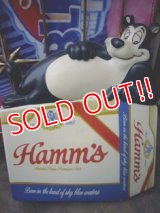 dp-110105-09 Hamm's Bear / Store Palstic Sign