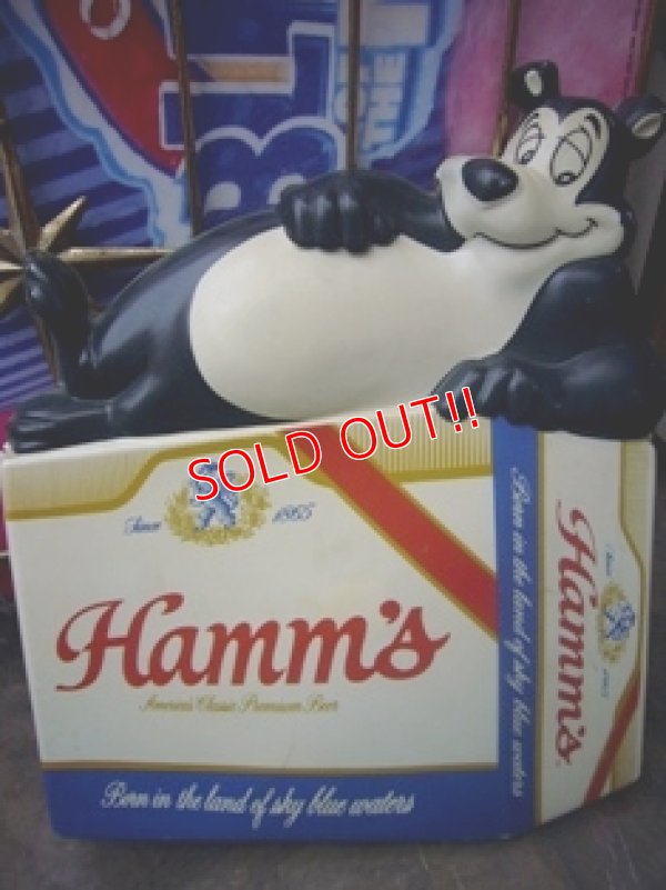 画像1: dp-110105-09 Hamm's Bear / Store Palstic Sign