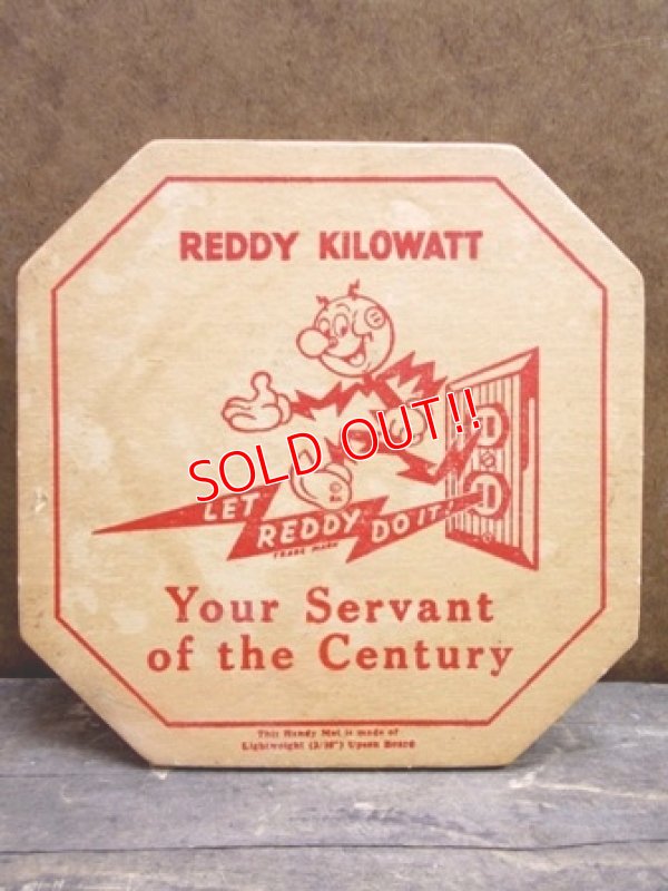 画像1: ct-121105-02 Reddy Kilowatt / 50's-60's Coaster
