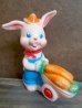 画像1: bt-121002-01 Sun Rubber / 50's Bunny squeaky doll (1)