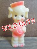 bt-121002-02 Sun Rubber / 50's Puppy Dog squeaky doll