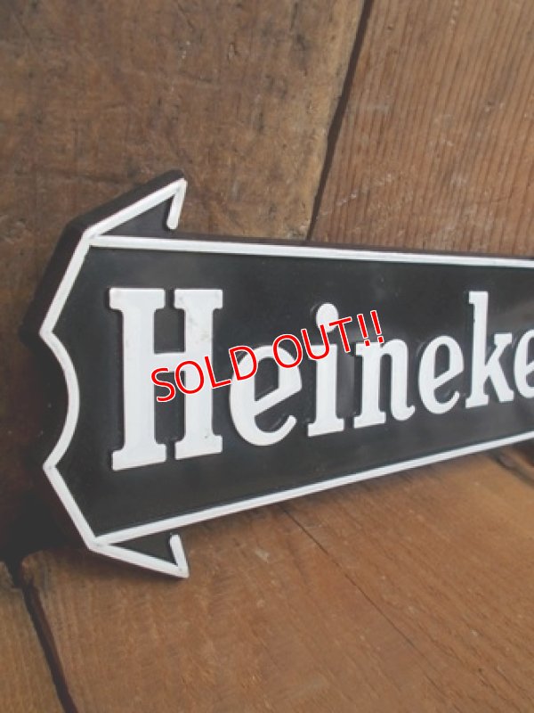 画像2: dp-120807-05 Heineken / Plastic sign plate