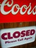 画像4: dp-110707-01 Coors / 80's Open・Close Sign (4)