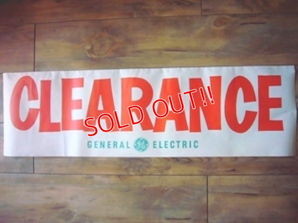 画像1: dp-120214-01 General Electric / 60's "CLEARANCE" AD