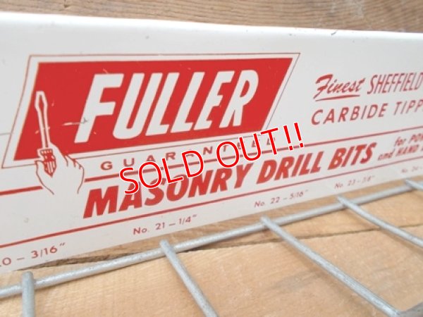 画像2: dp-120705-43 Fuller / Masonry Drill Bits Hook (White×Red)