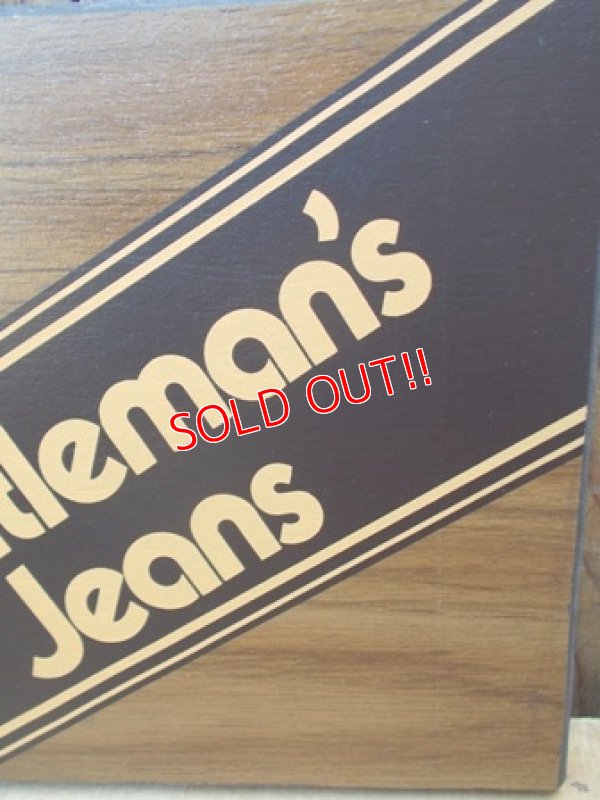 画像3: dp-120717-03 Levi's / 70's Gentleman's Jeans Store Display Sign