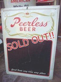 dp-111026-22 Peerless Beer / Blackboard sign