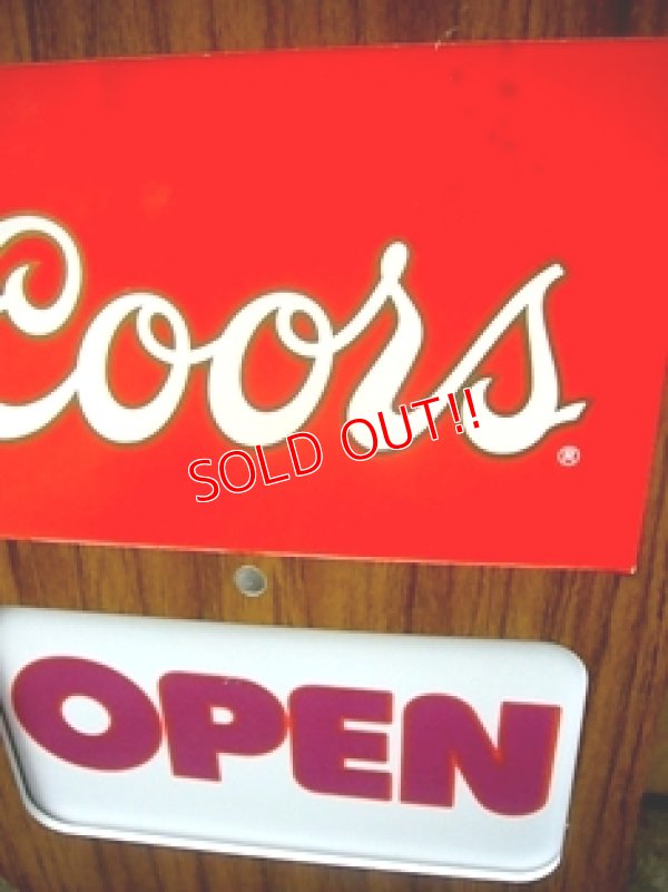 画像2: dp-110707-01 Coors / 80's Open・Close Sign