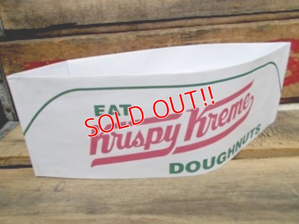 画像1: ad-120508-01 Krispy Kreme Doughnuts / Paper hat