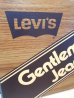 画像2: dp-120717-03 Levi's / 70's Gentleman's Jeans Store Display Sign (2)