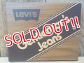 dp-120717-03 Levi's / 70's Gentleman's Jeans Store Display Sign