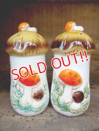 kt-120912-01 Sears / 70's Mushroom Salt & Pepper