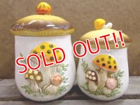 kt-121105-01 Sears / 70's Mushroom Canister