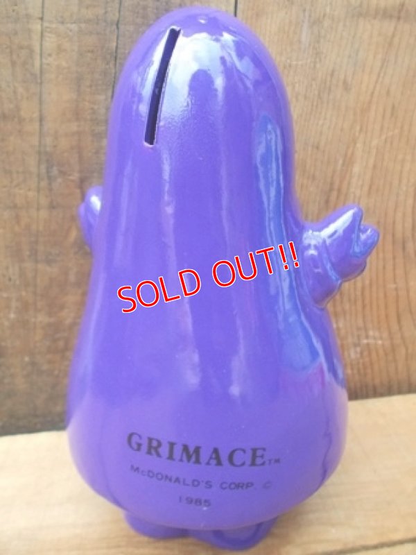 画像4: ct-120612-04 Grimace / 1985 Ceramic Bank (Mint condition)