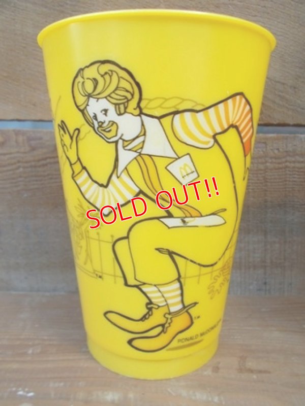 画像1: ct-120801-12 McDonald's / 1978 Plastic Cup "Ronald McDonald"