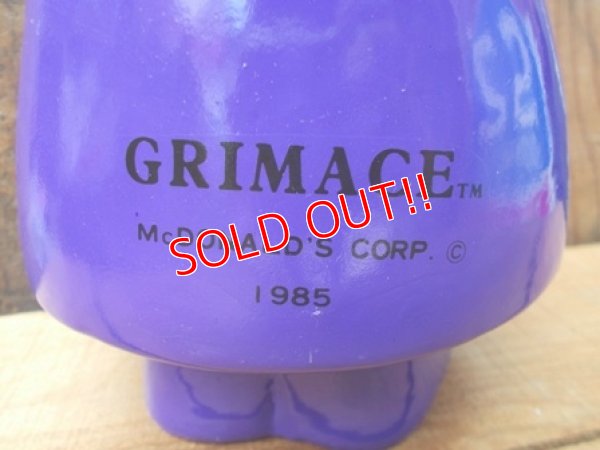 画像5: ct-120612-04 Grimace / 1985 Ceramic Bank (Mint condition)