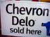 画像2: dp-120213-01 Chevron Oil / 1999 "Delo" Metal sign (2)