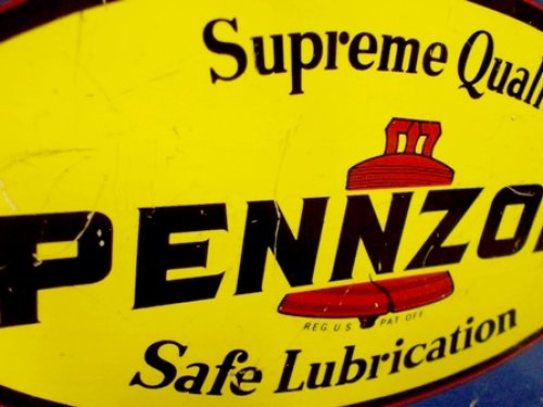 他の写真2: dp-121016-05 PENNZOIL / 70's Plastic W-side sign