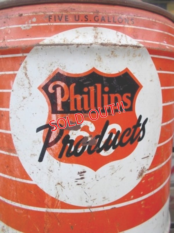 画像2: dp-130107-04 Phillips 66 / 60's Oil can