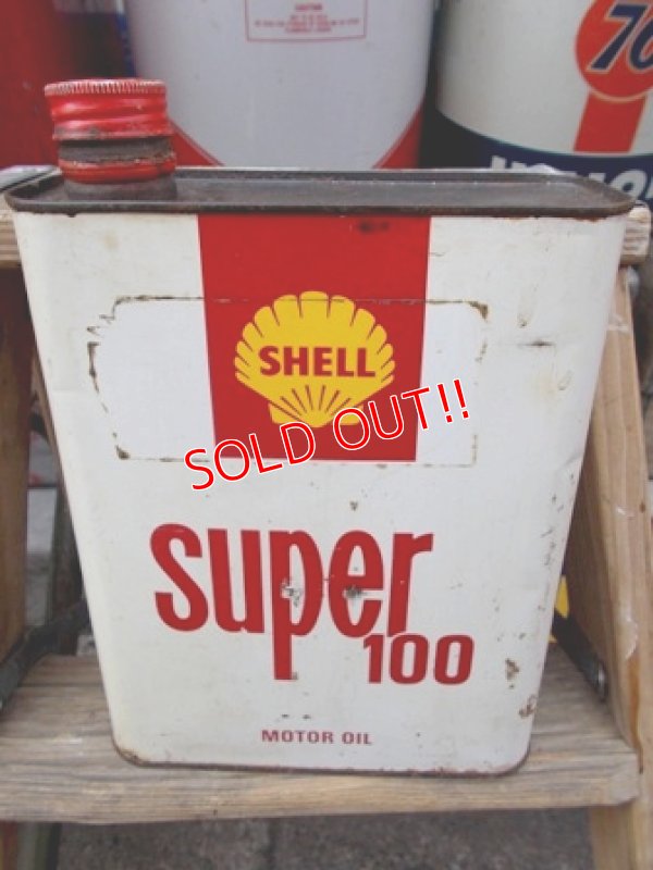 画像5: dp-130312-01 Shell / 60's Oil can