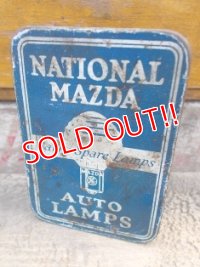 dp-120415-02 General Electric × MAZDA / Auto Lamps Tin case